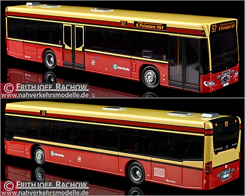 AWM Busmodell Artikel 59237 Mercedes Benz O 530 Citaro Facelift Bayern Express und P. Khn Berlin