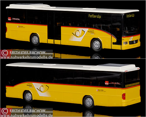 Rietze MB O550 Integro Schweizer Postbus Modellbus Busmodell Modellbusse Busmodelle