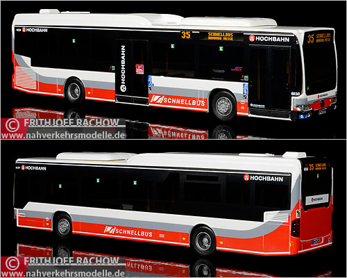 AWM MB O50G LE HHA Hamburg Modellbus Busmodell Modellbusse Busmodelle