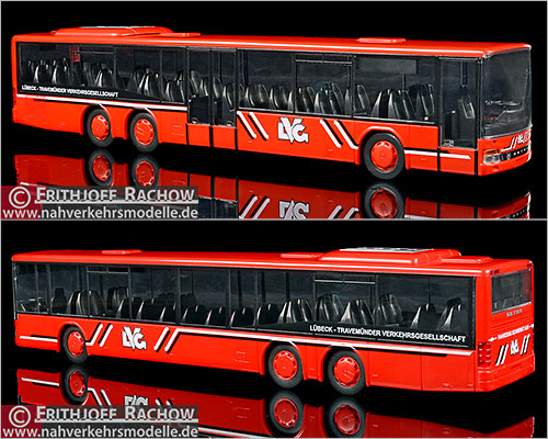 Rietze Busmodell Sondermodell Wischnewski Lbeck Setra S 319 N F Lbeck Travemnder Verkehrsgesellschaft L V G