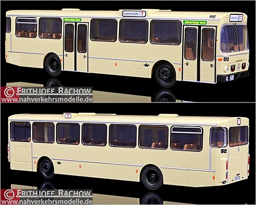 Rietze Bus Sondermodell Artikel Nummer 74319 Mercedes-Benz O 305 Stlb Stadtwerke Lbeck