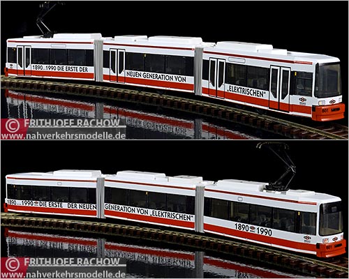 Rietze Straenbahnmodell Artikel S T R A 01 01 5 Adtranz G T 6 N Bremer Straenbahn A G