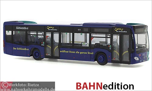 Rietze Busmodell Artikel 69462 Mercedes-Benz O 530 Citaro C2 E6 Sdwestbus