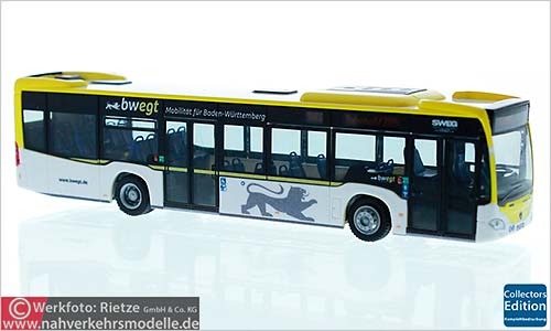 Rietze Busmodell Artikel 69495 Mercedes-Benz Citaro 2012 Sdwestdeutsche Landesverkehrs Aktiengesellschaft