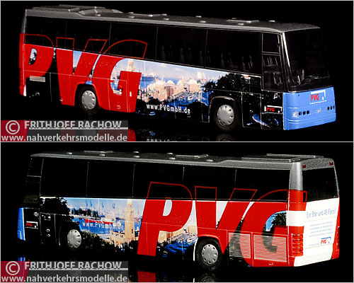 Rietze Volvo B12-600 PVG Schenefeld Reisebus 1:87