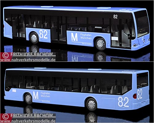 Rietze Busmodell Artikel 66994 Mercedes Benz O 530 Citaro  Mnchner Flughafen Vorfeldbus