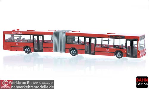 Rietze Busmodell Artikel 75231 Mercedes-Benz O 405 G N 2 Sdwestbus